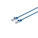 Produktbild S/CONN maximum connectivity RJ45 Patchkabel m. CAT 7 Rohkabel PIMF blau 5m