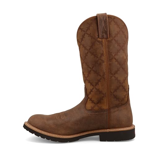 Image of Twisted X Men's 12 inch Tech X Boot, Wide Square Toe with CellStretch and Tech X