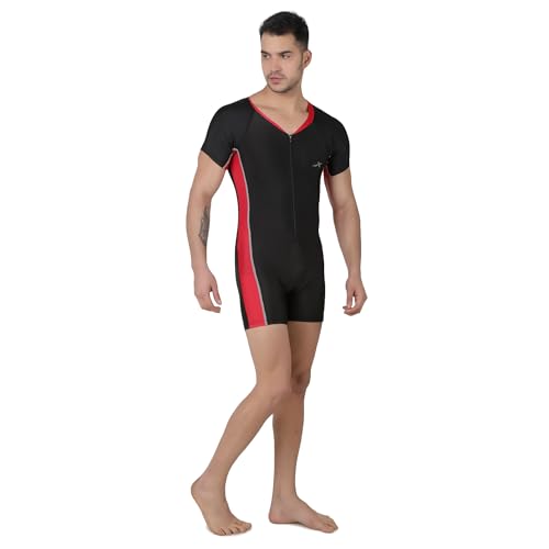 Image of Vector X OMSS-354 Men's Swimming Costume for Multipurpose Wear for Swimming I Diving I Cycling I Aerobics