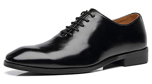 Mens Dress Shoes Wholecut Oxford Fashion Formal Leather Lace Up Shoes for Men2