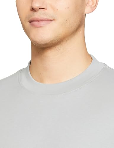 Image of Amazon Brand - Symbol Men's Solid Cotton Oversized Round Neck Tshirt | Half Sleeve | Plain (Available in Plus Sizes)