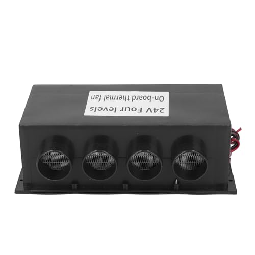 Generic Ventilador Térmico Pequeño, Instalación Flexible DC24V 600W Suministro de ángulo Múltiple de Calentador Portable para Descongelar el Calentamiento Desfogado