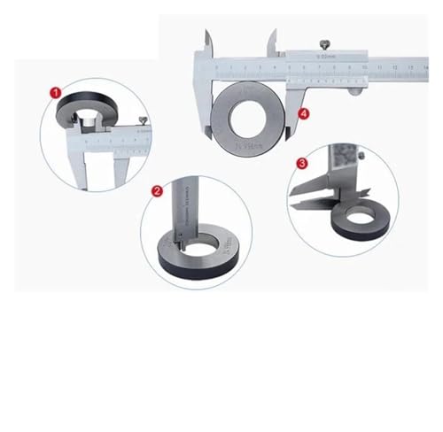 Calibrador Vernier Precisión 0.02mm 0-150mm miniatura 4