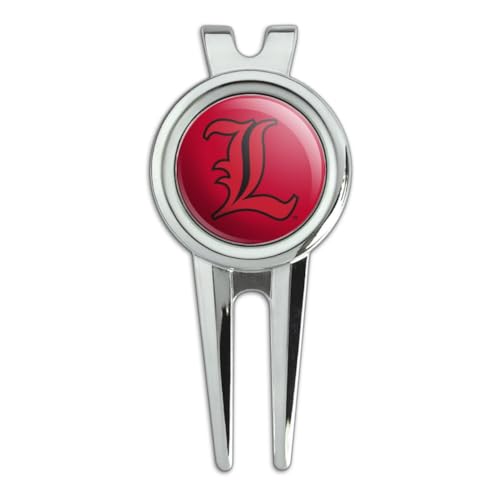 GRAPHICS & MORE University of Louisville Primary Logo Golf Divot Repair Tool and Ball Marker