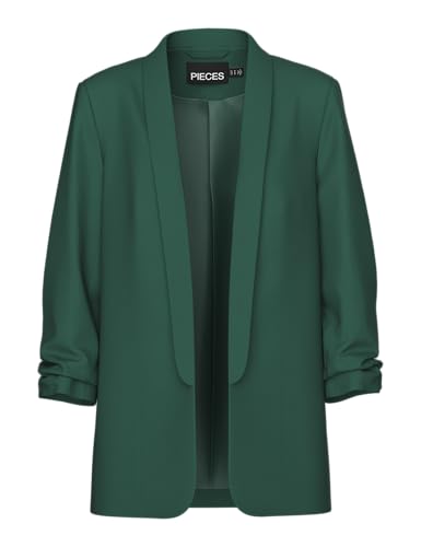 Pieces Pcbosella 3/4 Blazer Noos, Trekking Green, 36 para Mujer