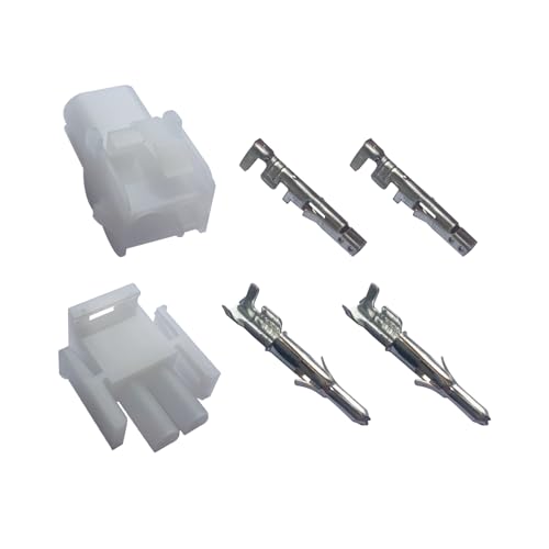 unlock seamless connections with 12 sets of standard .062 in. pin and receptacle connectors - perfect for molex compatibility, 3.68 mm pitch, 18-24 awg, free hanging design for effortless installation