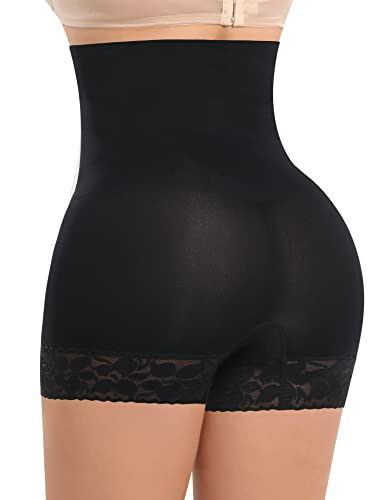 Image of Womens Slip Shorts for Under Dress Seamless Shapewear Boyshorts Tummy Control Panties Shaping Shorts