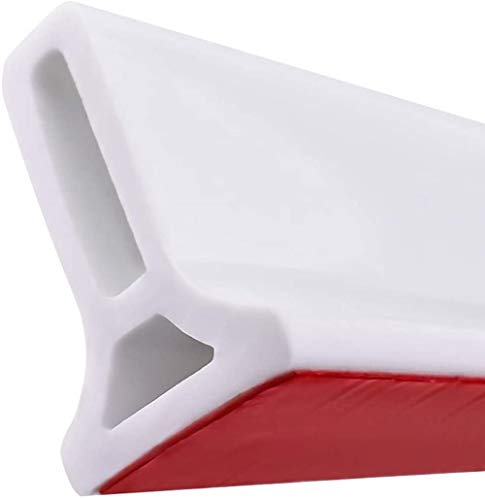 Kinnart - Tira de ducha de silicona, 50 – 120 cm, adhesivo de goma para ducha, barrera de agua, caucho, 120 cm
