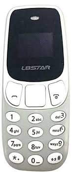 Image of Galaxy Star Electronics Smallest Keypad Mini Mobile Phone Dual Sim 4 G Support Light Weight - Grey