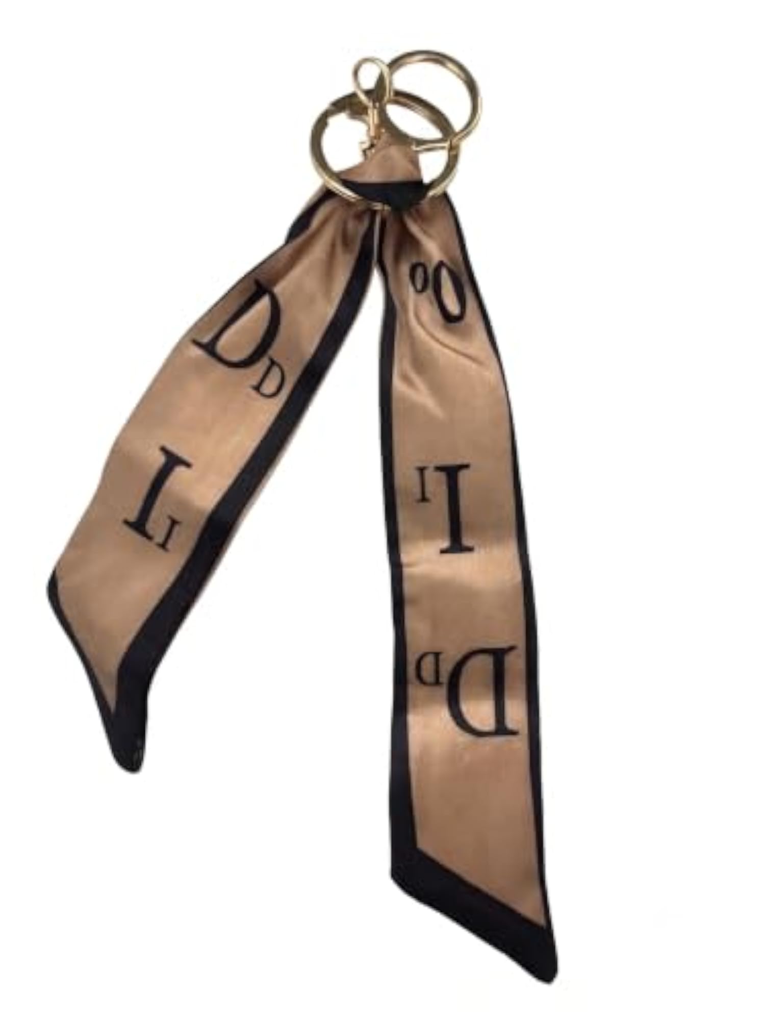 Mini Case Keychain Leather Zipper Coin Pouch Bag Charm Scarf