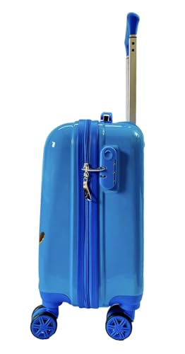 Image of ADSON PC Kids Trolley 360 Rotating Luggage 360 Wheels Non-Breakable Exclusive Edition 20 Inch Kids Hardsided Suitcase with 4 Wheels, 360 Wheel Travel Trolley Bag
