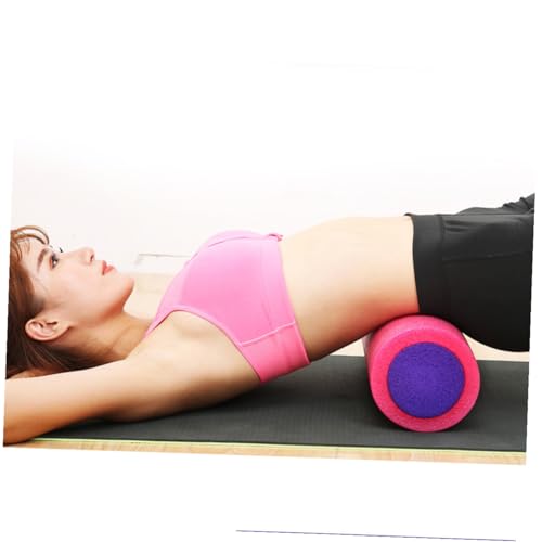 Epe Yoga Roller columna sólida para masaje, equilibrio fitness y alivio muscular, espuma de alta elasticidad para pilates y ejercicio de espalda, color rosa miniatura 7