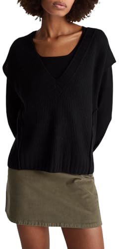 Maglia Scollo V Benetton: chaleco elegante para el dia a dia urbano