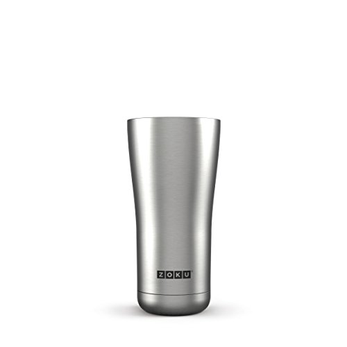 Zoku Taza, acero inoxidable, plata, 591ml