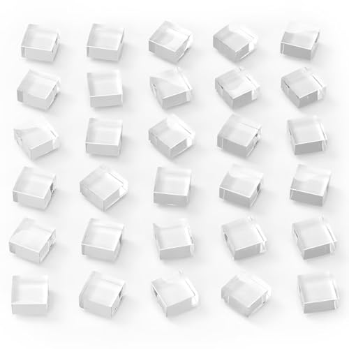 Imanes Decorativos de Vidrio Transparente para Refrigerador 15 Pzas