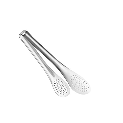 Pinze da Cucina Pinze da Cucina in Acciaio Inossidabile, Pinze per Alimenti con Blocco per Cottura alla griglia per Barbecue con Impugnatura ergonomica,