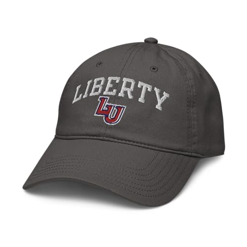 Liberty Flames Arched Officially Licensed Adjustable Baseball Hat