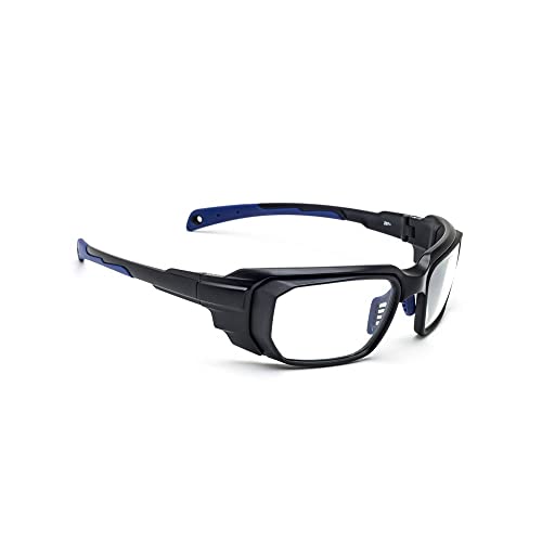 Strahlungsbrille, Bleibrille, Röntgenbrille mit Seitenschildschutz (Black) Modell 16001 Cover