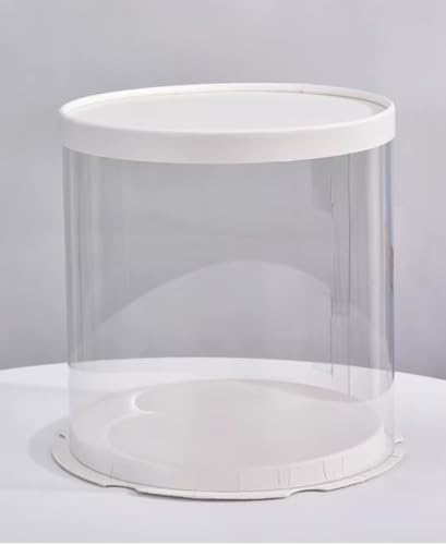 Boîte à gâteau transparente L34 x H24