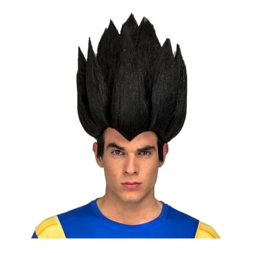 My Other Me - Peluca oficial de Vegeta para adulto, talla única. Con su...