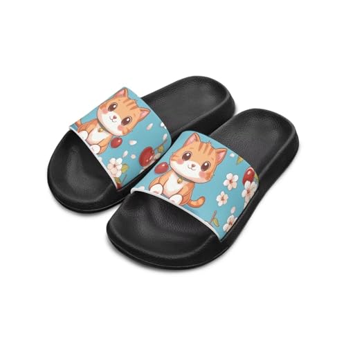 Image of Slides for Boys Girls Quick Drying Kids Slides Sandals Non-Slip