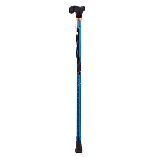 Béquilles de mobilité bleues avec base sécurisée pour handicapés - 2