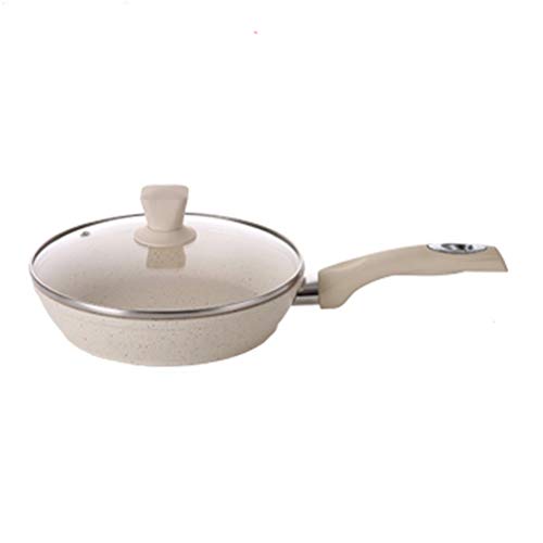 Multifunktions-Steak Bratpfanne Antihaft-Pfanne Smokeless Wok Pfannkuchenpfanne mit/ohne Deckel Induktions-Herd Gasherd Universeller (Size :