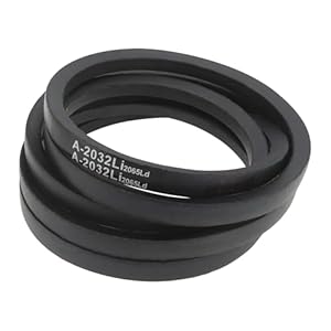 ECSiNG 2032 mm lengte binnenkant Maaimachine V-riem 13 mm breedte Middenpoelie Stapel naar dekkingsriem OE 535411901/531006096/594978001 Compatibel met Husqvarna Rider 155 AWD/15V2