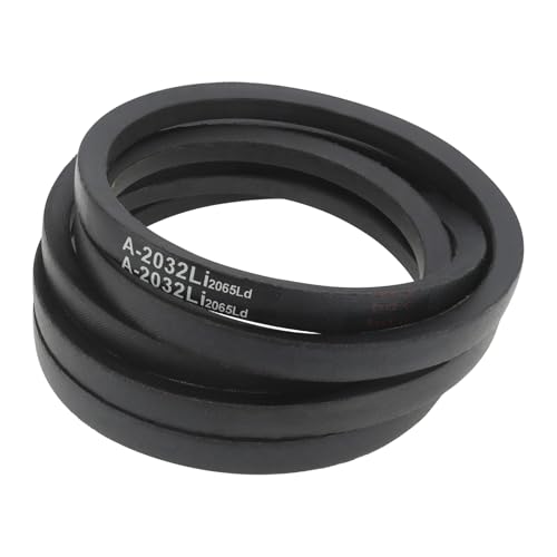 ECSiNG Courroie Trapézoïdale de Tondeuse à Gazon de 2032 Mm de Longueur Latérale Poulie Centrale vers Courroie de Pont 535411901/531006096/594978001 Compatible avec Husqvarna Rider 155 AWD/15V2