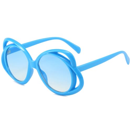 Lunettes de soleil de mode amusantes en forme de fleur pour célébrer la joie des fêtes