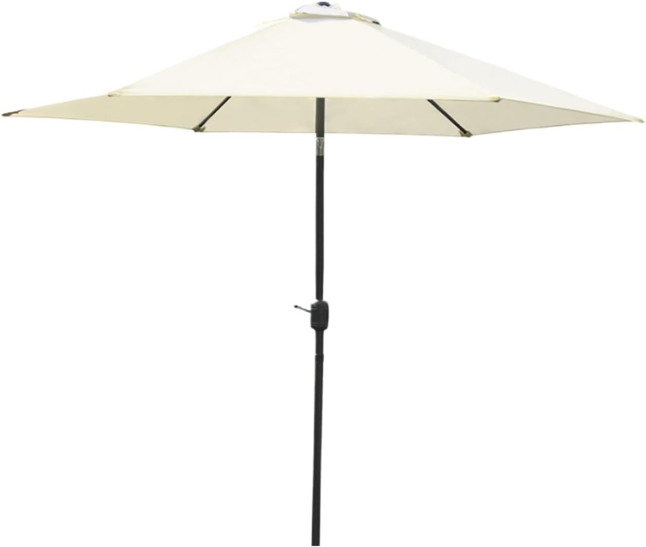 Outdoor Parasol Patio Umbrella Outdoor Market Table Umbrella for Swimming Pool Garden Porch Deck Lawn Patio Garden Umbrella(White)