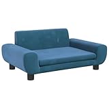 【Matériau confortable et doux :】 le canapé pour animal de compagnie est rembourré de mousse épaisse et douce et recouvert de velours, offrant un soutien suffisant et un confort supérieur pour que votre adorable animal de compagnie puisse s'y reposer.