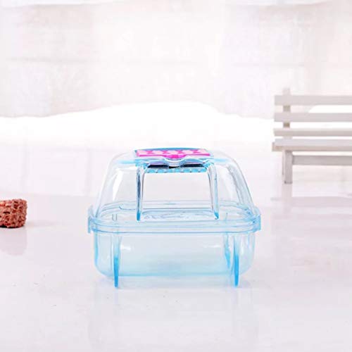 Banho de Hamster Popétpop – 3 peças de plástico de areia para banheiro pequeno animal de estimação –