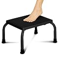 Vive Metal Step Stool - Heavy Duty Stepping Stool for Adults and Kids - Foot Platform for Kitchen, Bedroom, Bathroom - One Portable, Medical, Lightweight Step for Bariatric, Elderly Child, Senior