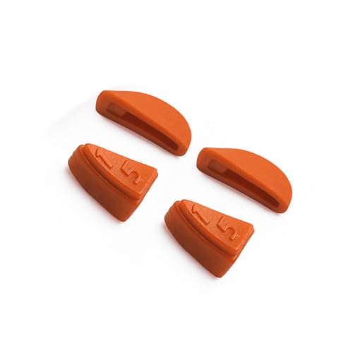 Image of Replacement Rubber Kits Nose Pieces & Earsocks for Oakley Romeo 2 - Orange