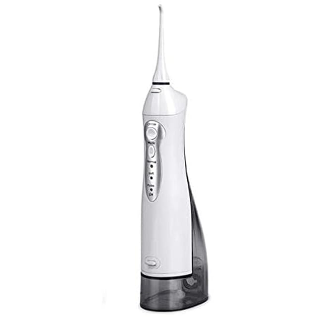 Water Dental Flosser Cordless for Teeth - Dental Oral Irrigator Portable and Rechargeable Waterproof Powerful Battery -Water Teeth