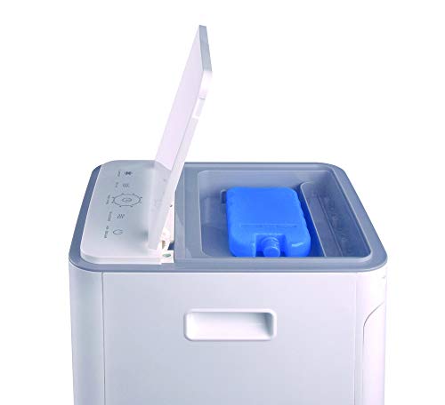 Climatizador Frozen 7,5L 3 EM 1 Com Timer 3 Velocidades e Controle Remoto Branco 127V MITSUSHIBA