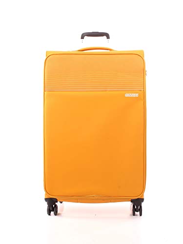 Preisvergleich Produktbild American Tourister Lite Ray 4-Rollen-Trolley 81 cm golden Yellow