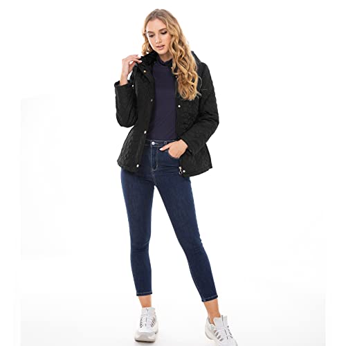 Sherven X. Women's Quilted Lightweight Jackets Winter Casual Coat Zip Front Short Down Jacket Parka #TOP5