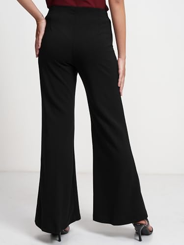 Image of Tokyo Talkies Women Flared High Rise Bootcut Trouser