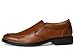Nunn Bush Men's Jarvis Moccasin Toe Slip-On Dress Casual Business Loafers, Cognac, 10