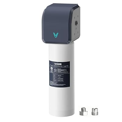 VIOMI Under Sink Water Filter System, 0.5?m Filtration, Reduces PFAS, Lead, Chlorine, Bad Taste & Odor, Kitchen Faucet Connection, NSF/ANSI 372, 42, 53 Certified, 1 Year or 10,000 Gallons Lifespan