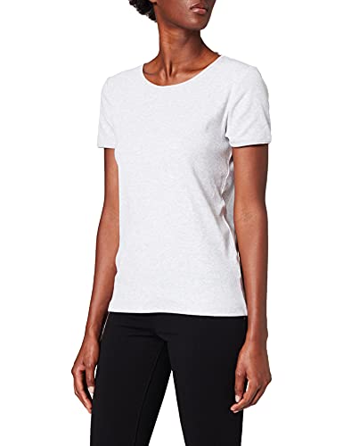 Preisvergleich Produktbild Street One Damen 316595 T-Shirt, Chalk Grey Melange, 44