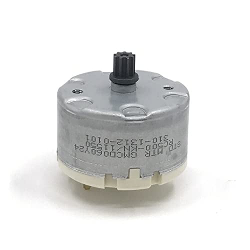 ZHONGQDZ Mini Motor Micro 32mm Standardmotor RC500-Kn/11550 DC 6V-12V Motor WiHt 9T -Metallgetriebe for Roboter -Kehrmaschine