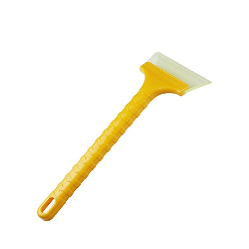 Boocy &ndash; Raspador de hielo y nieve en forma de pala con mango largo para el parabrisas del coche