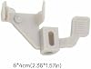 Ensamblaje de palanca de enhebrado de plástico tipo chiffonade, pieza de repuesto para máquina de coser, enhebrador para CS7000X, CP60X, CS5055, XM2701 4
