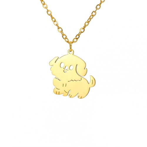 Joli collier de Noël élégant et fin au design intemporel