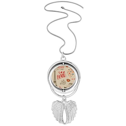 Pendentif ailes d'ange et Tour Eiffel : le collier idéal pour offrir un souvenir de Paris