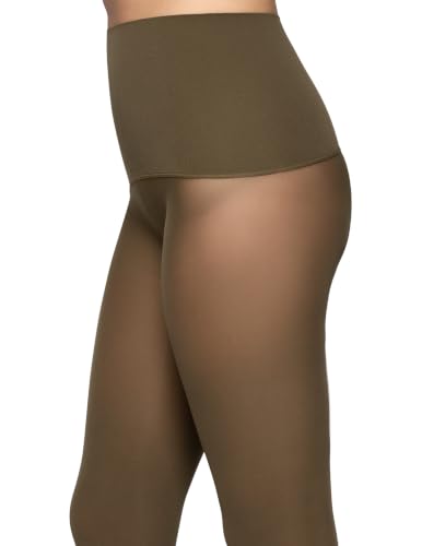 Image of HUE Women's Tights With Yoga Waistband