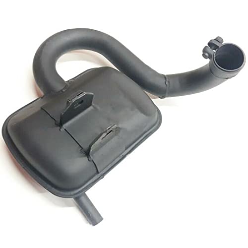 Scarico marmitta terminale nero per piaggio vespa